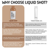 FIRST ENDURANCE Liquid Shot: textura suave para beber sin esfuerzo en pleno esfuerzo.