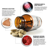 FIRST ENDURANCE Multiv favorece la digestión y la salud intestinal durante la ingesta de carbohidratos.