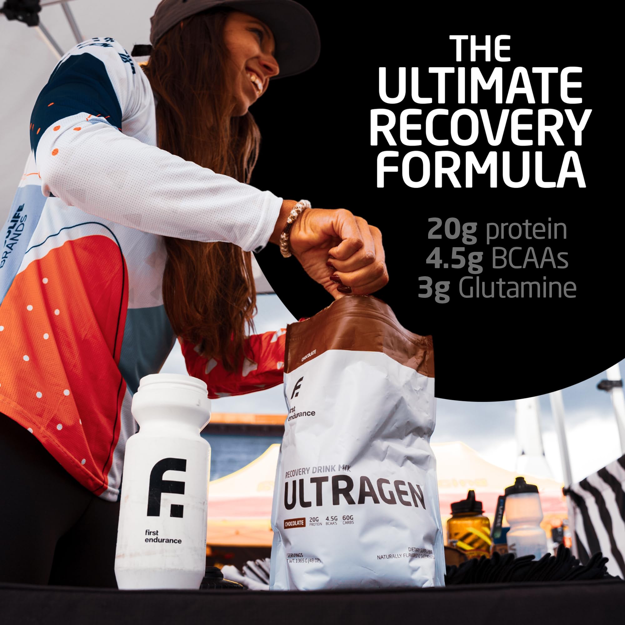 Consumo de Ultragen post-entrenamiento para atletas como runners y ciclistas.
