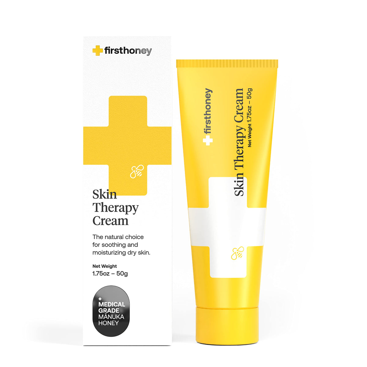 FIRST HONEY Manuka crema para piel seca alivia irritación