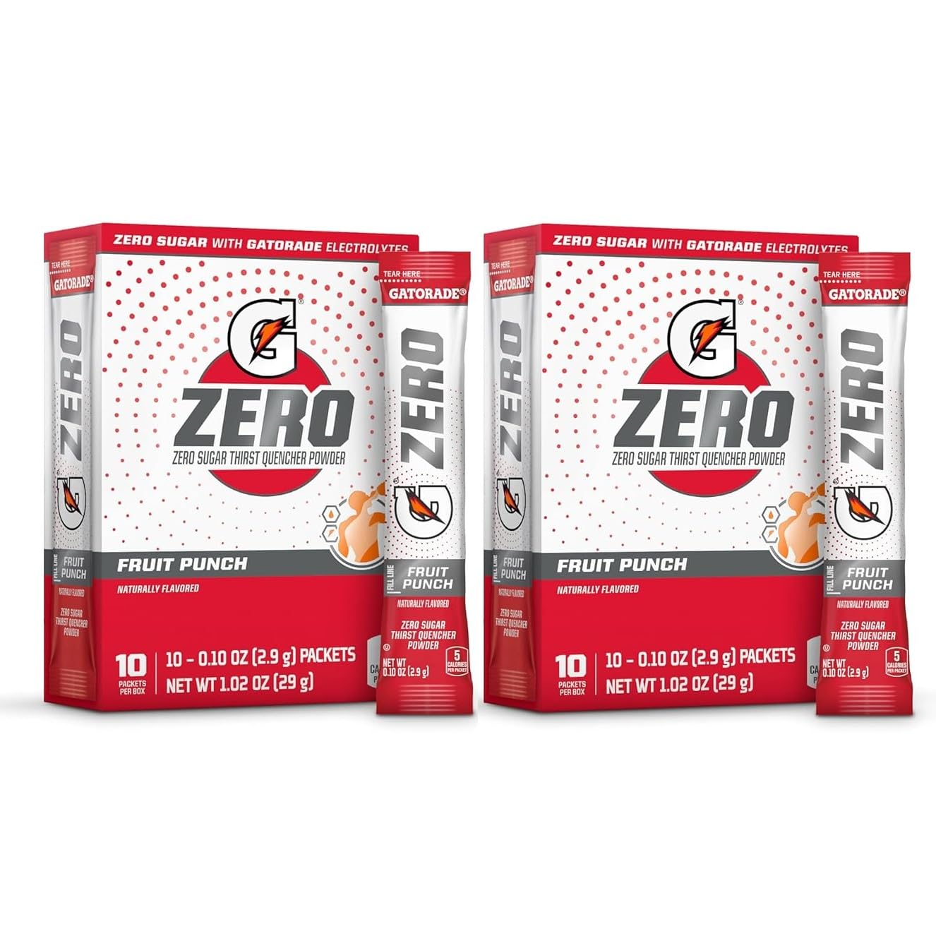 First Leaf G Zero: paquetes en polvo sin azúcar con sabor fruta punch para hidratación rápida