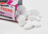 Fisherman's Friend Frambuesa sin azúcar, envase portátil para bolso o mochila.