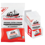 Pastillas Fisherman’s Friend Original Extrastrong para garganta con mentol.
