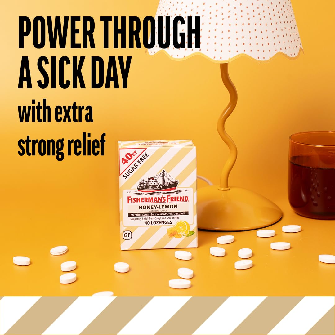 Fisherman's Friend para voz firme, ideal durante sesiones prolongadas.