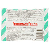 Pastillas Fisherman's Friend menta sin azúcar, caja del pack de 24, sabor mentolado