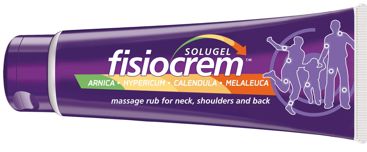 Fisiocrem Arnica crema de masaje para espalda con sensación refrescante