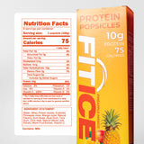FIT ICE Piña Mango: snack helado con 10 g de proteína para recuperación.