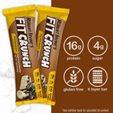 FITCRUNCH barra de 210 calorías, snack equilibrado para energía diaria