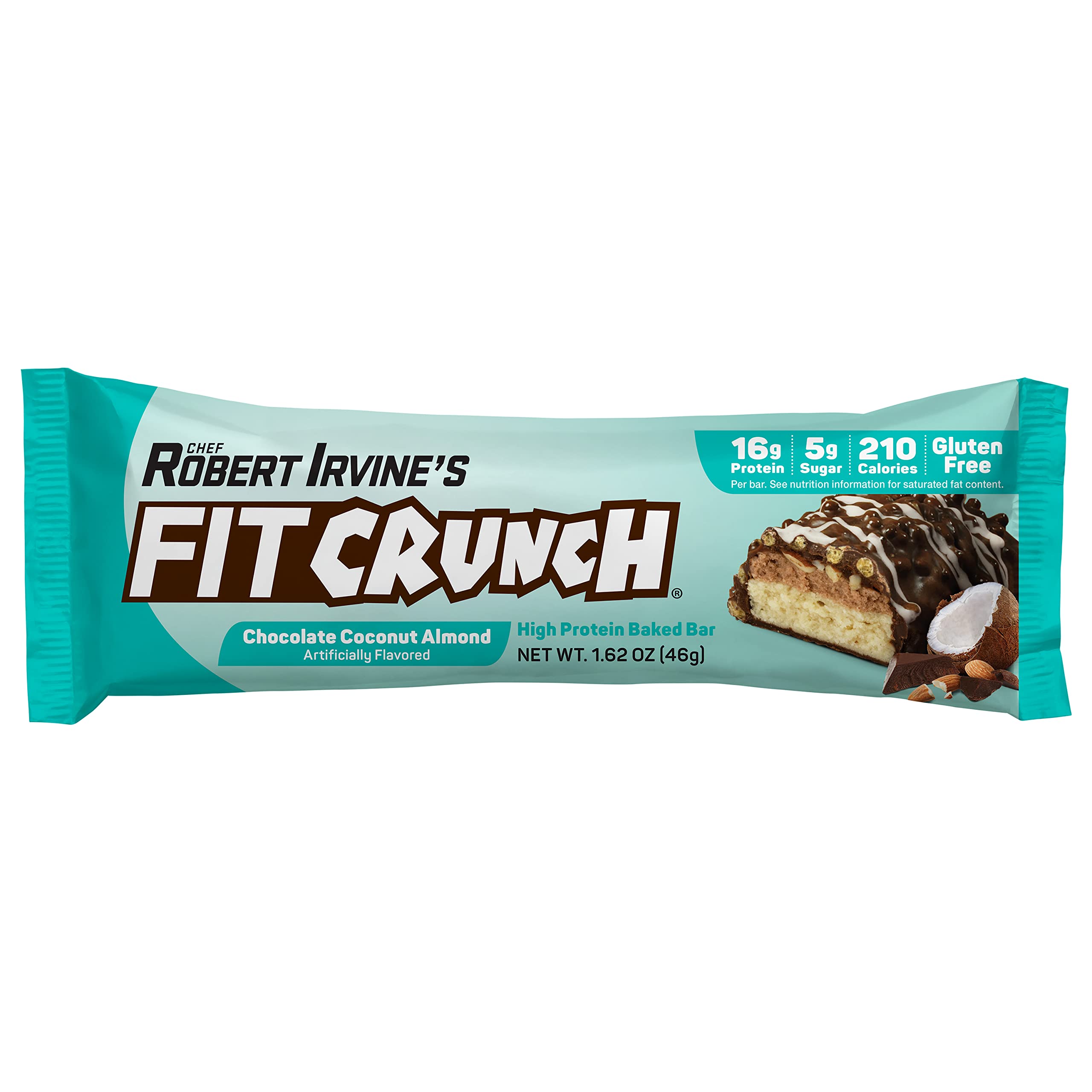 FITCRUNCH barra con 5 g de azúcar, opción más ligera.