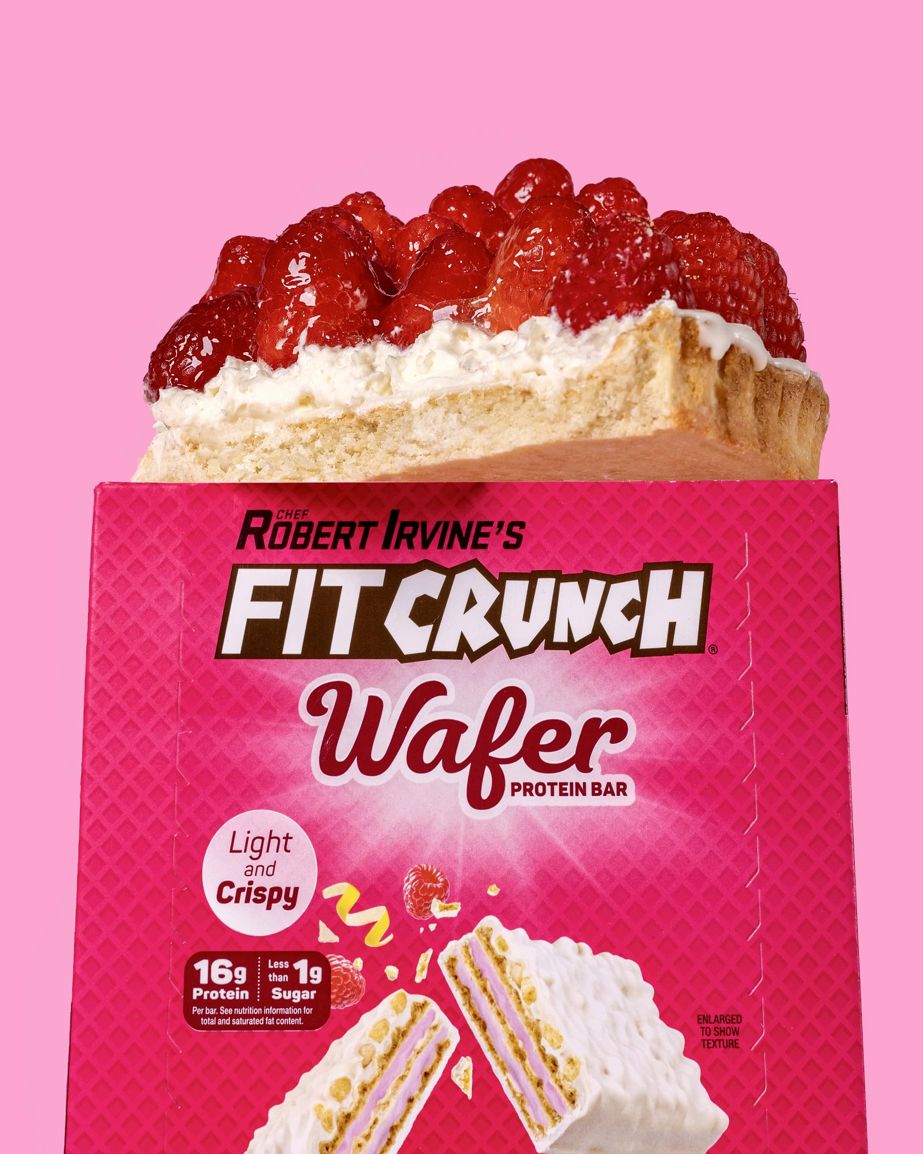 FITCRUNCH barra oblea snack-energizante-entrenamiento breve, complemento ideal.