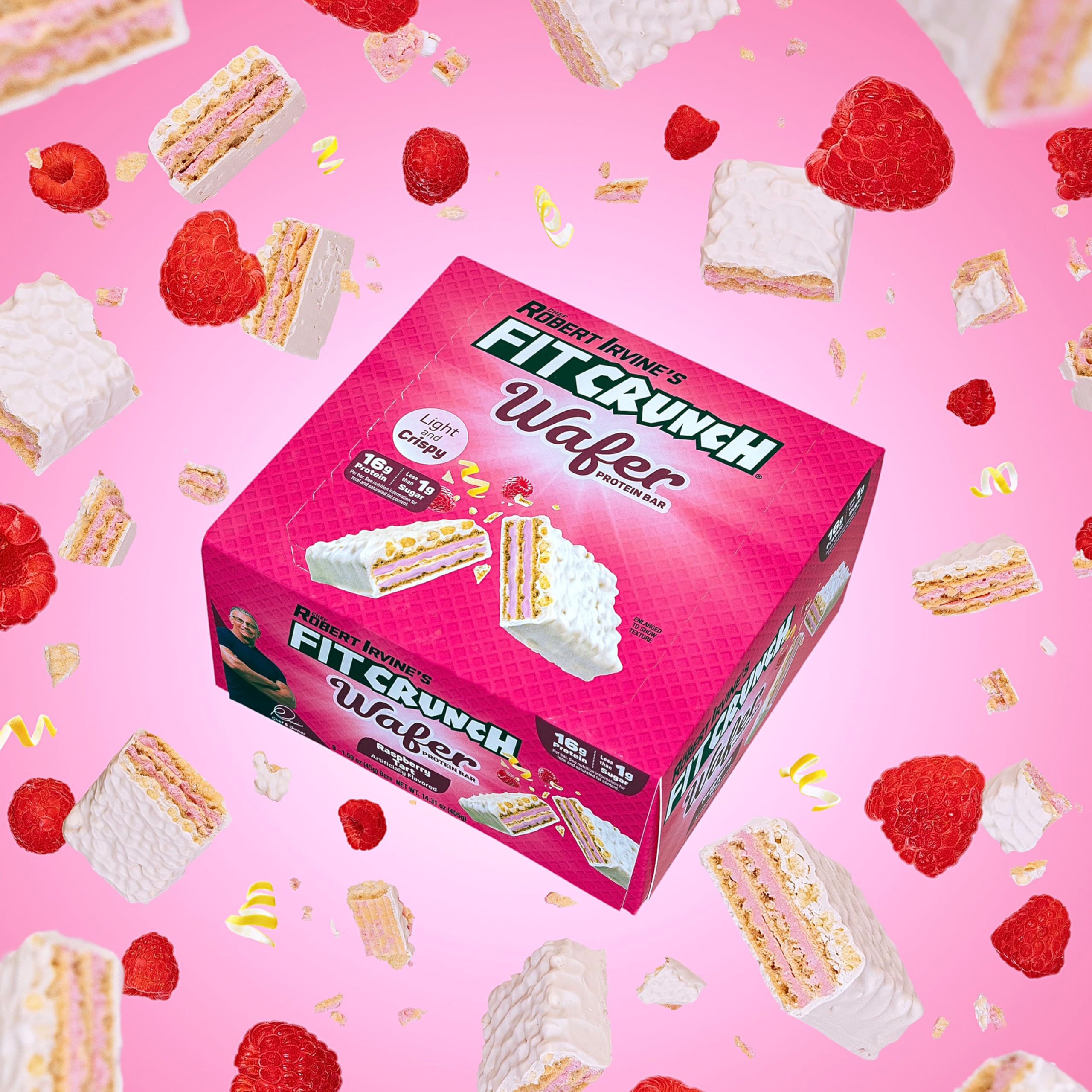 FITCRUNCH barra oblea snack-para-llevar, aporte proteico para el día.