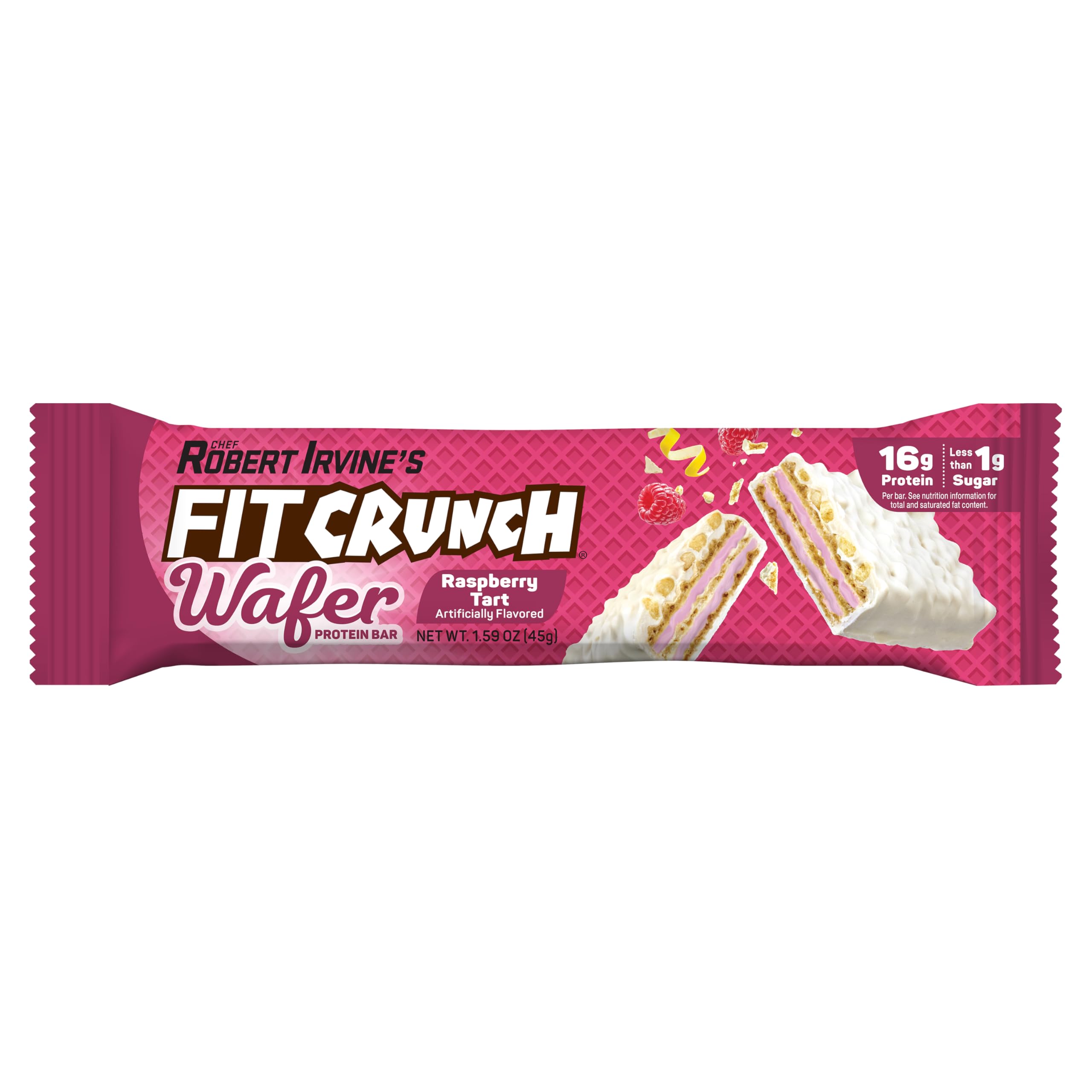 FITCRUNCH barra oblea textura-crujiente, snack rápido y satisfactorio.