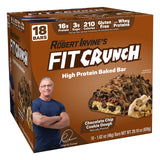 barra FITCRUNCH porciones 6 capas en empaque práctico.