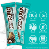 FITCRUNCH barra de proteína, 16 g, ideal para recargar energía.