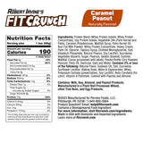 La barra FITCRUNCH de 6 capas ofrece textura suave para merienda equilibrada.