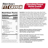 FITCRUNCH barra proteína, crujiente de mantequilla de cacahuate, snack energizante
