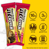 Empaque de barras FITCRUNCH con diseño atractivo para comprar.
