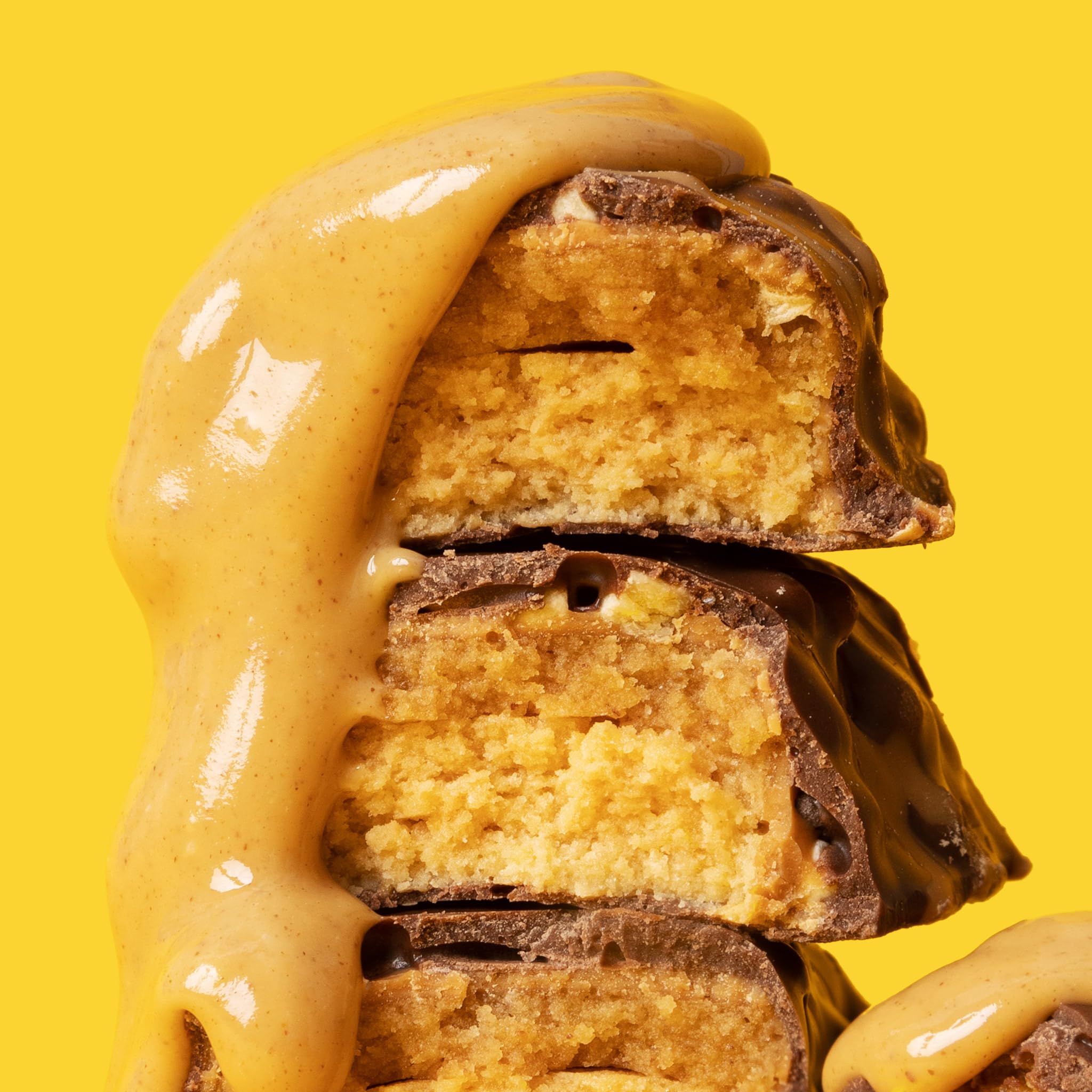 FITCRUNCH barra proteína mantequilla de cacahuate: sabor clásico