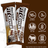Panel nutricional de FITCRUNCH, guía rápida para snack equilibrado.