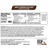 Barras FITCRUNCH sabor menta con chispas de chocolate, sabor intenso.