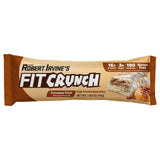 FITCRUNCH barra canela retorcida, capas horneadas para merienda conveniente