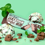 Fit Crunch barra wafer presentación atractiva en paquete de 9 barras.
