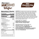 Fit Crunch barra wafer textura crujiente para masticar.
