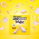 FITCRUNCH obleas proteicas limón crema ideal para viaje