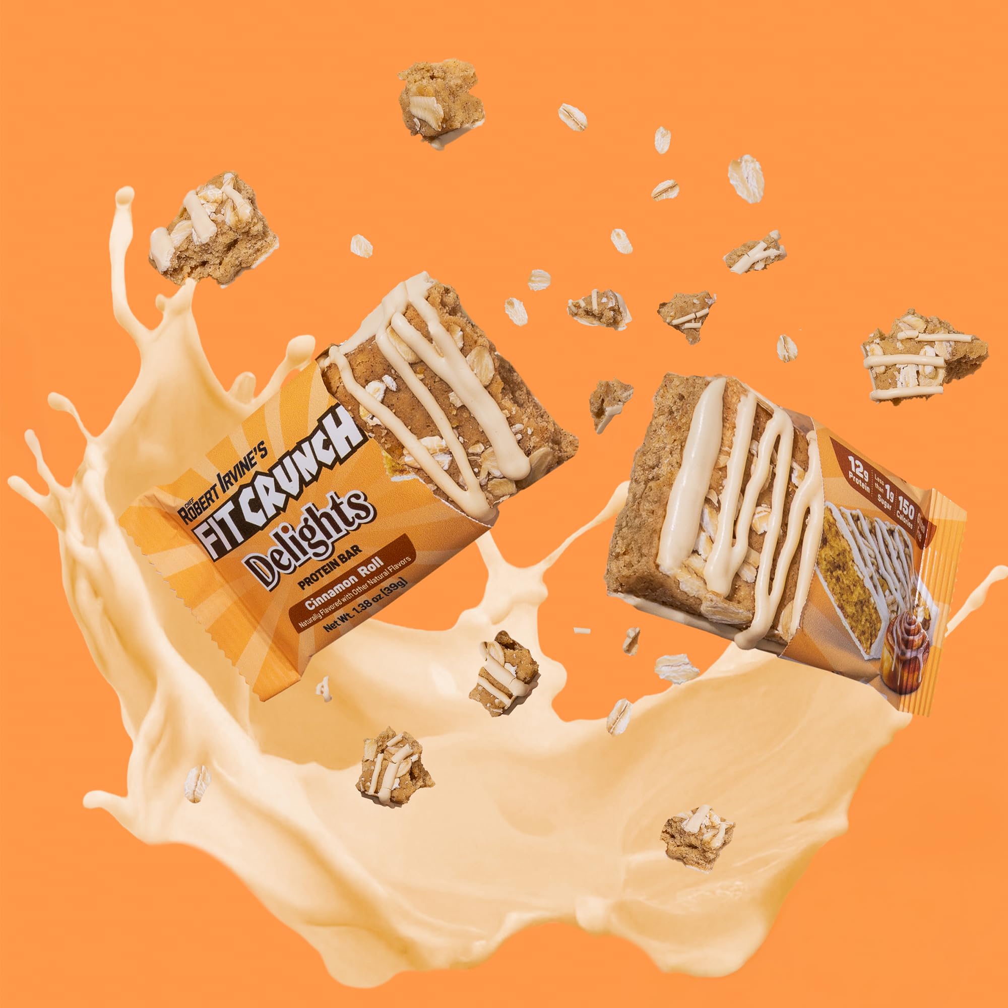 FITCRUNCH Delicias snack después del entrenamiento, proteína para recuperación ligera