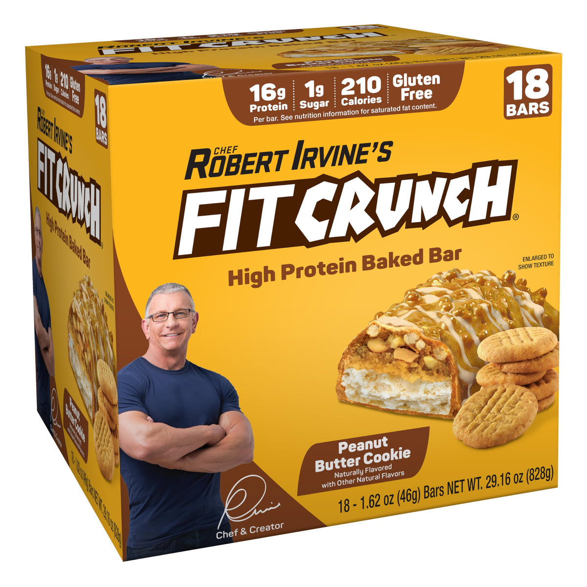 FitCrunch barra snack de 6 capas, ideal para energía rápida entre tareas