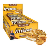 FITCRUNCH barra de porciones con 6 capas, ideal como snack post-entrenamiento proteico