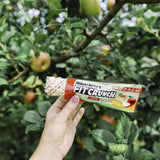 FITCRUNCH Pastel de Manzana, ingredientes visibles para una merienda más consciente.