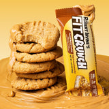 FITCRUNCH sabor galleta mantequilla de cacahuete, combinación sabrosa y crujiente