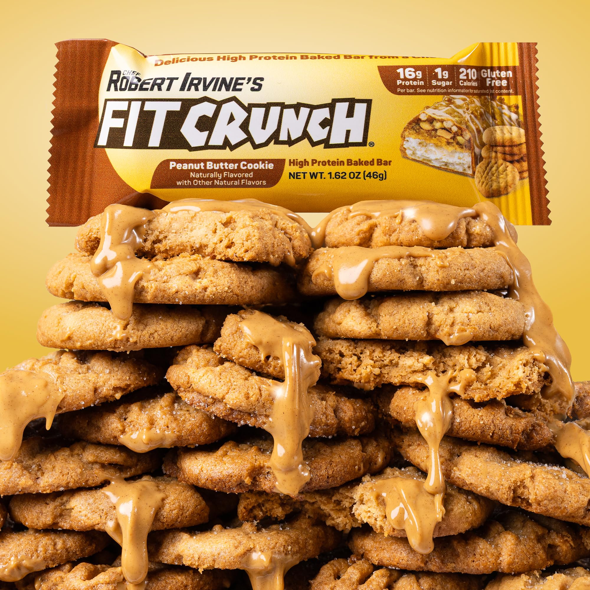 FITCRUNCH barra en la mano, snack rápido entre actividades