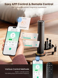 Control por app y mando a distancia de Fiteye para programar difusión