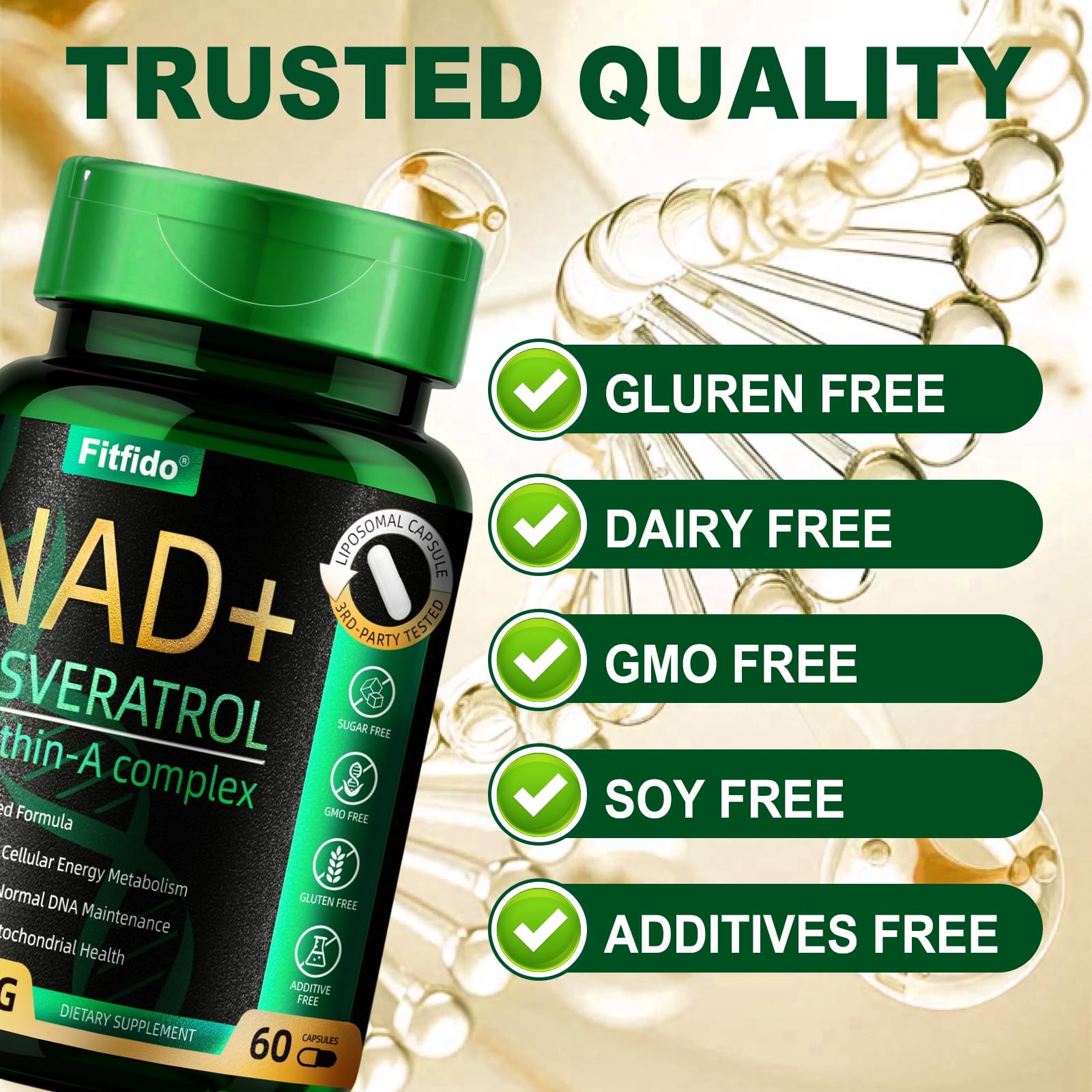 Extracto de té verde en la fórmula Fitfido NAD.