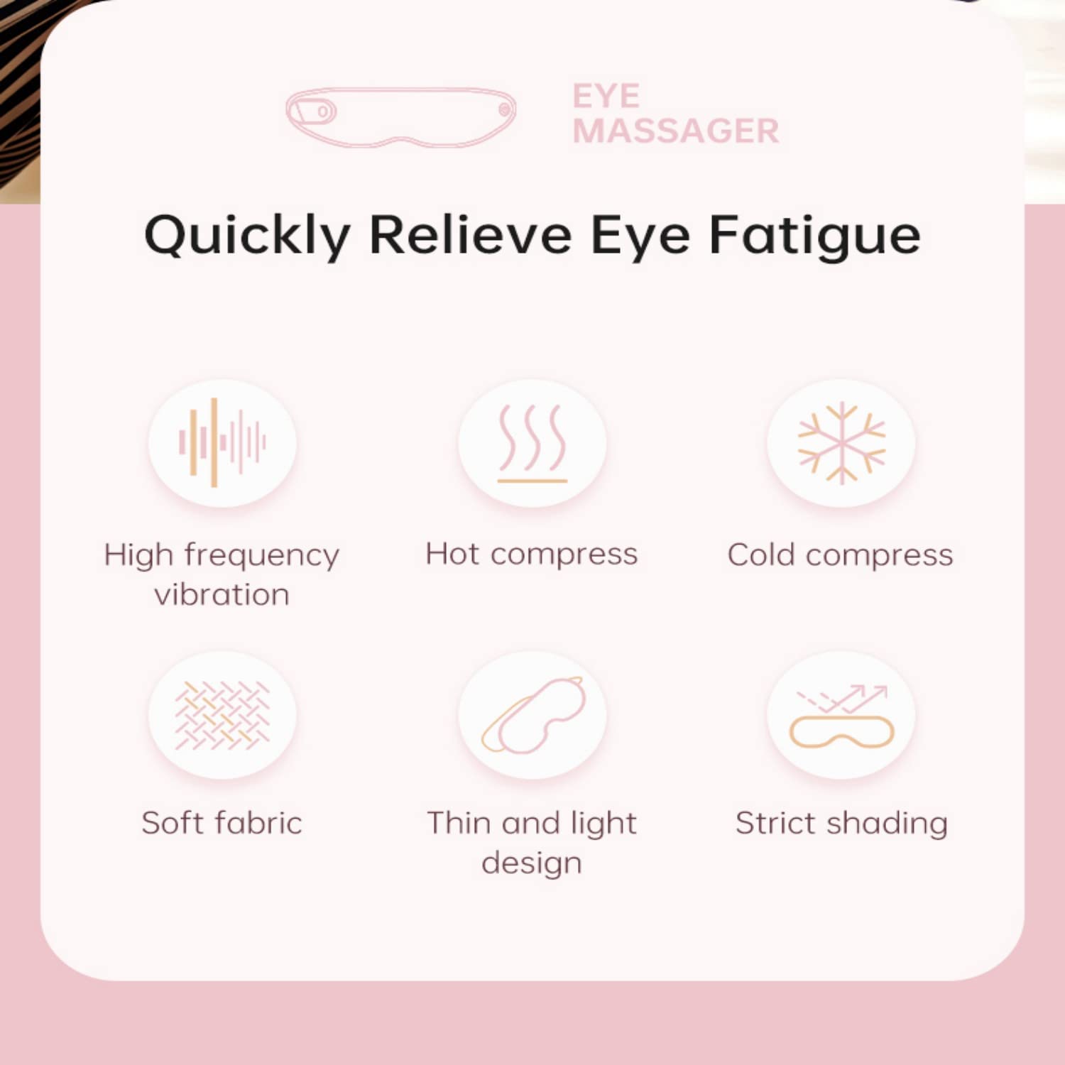 Fitgbey mascarilla ocular es regalo ideal para momentos de relajación