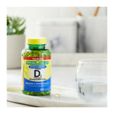 Cápsulas de vitamina D3 de 5,000 UI en envase de FitMania