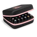Estuche FITNATE para aceites esenciales con 30 botellas, ideal para viajes.