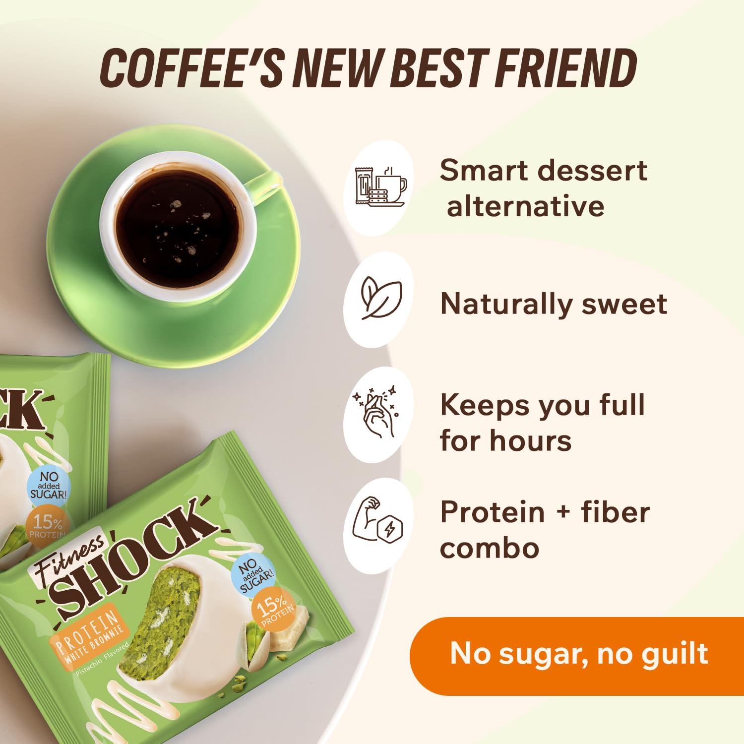 FitnesSHOCK snack rápido para recargar energía durante el día