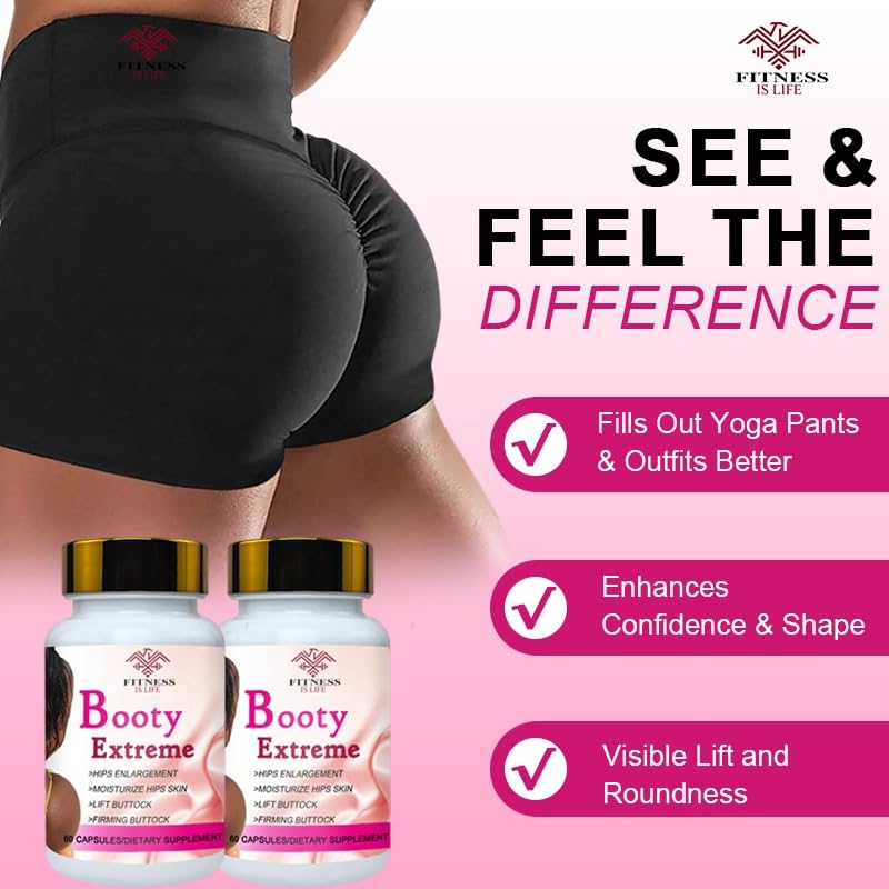 Fitness is Life: cápsulas para glúteos tonificados y mejor definición.