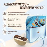 FitnesSHOCK brownie proteina ideal para café, casa o viaje.