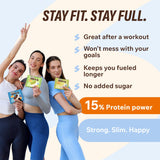 FitnesSHOCK caja diez brownies, variedad de sabores para probar y descubrir.