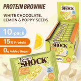 Brownie proteico, textura suave y satisfactoria