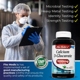 Apoyo hepático con Calcio D-Glucarato de Fito Medic's para detox suave.