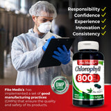 FITO MEDIC'S clorofila, cápsulas suaves para ingesta conveniente