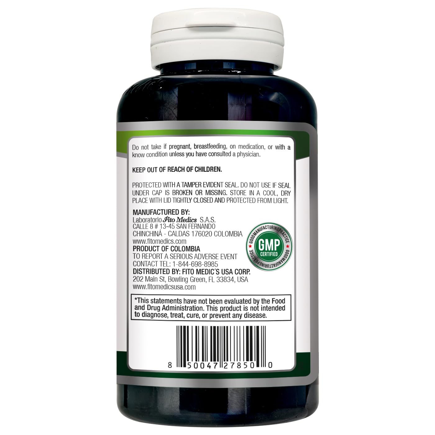 FITO MEDIC'S clorofila, formato vegetal derivado de plantas