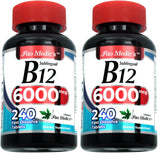FITO MEDIC'S Lab B12 6000 mcg, botella para uso diario.