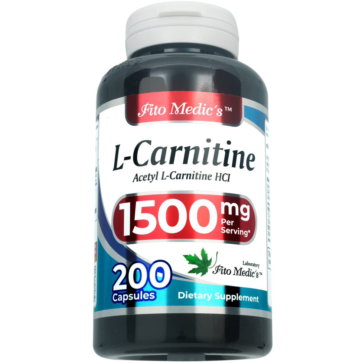 FITO MEDIC'S L-Carnitina: cápsulas para uso diario y energía sostenida.