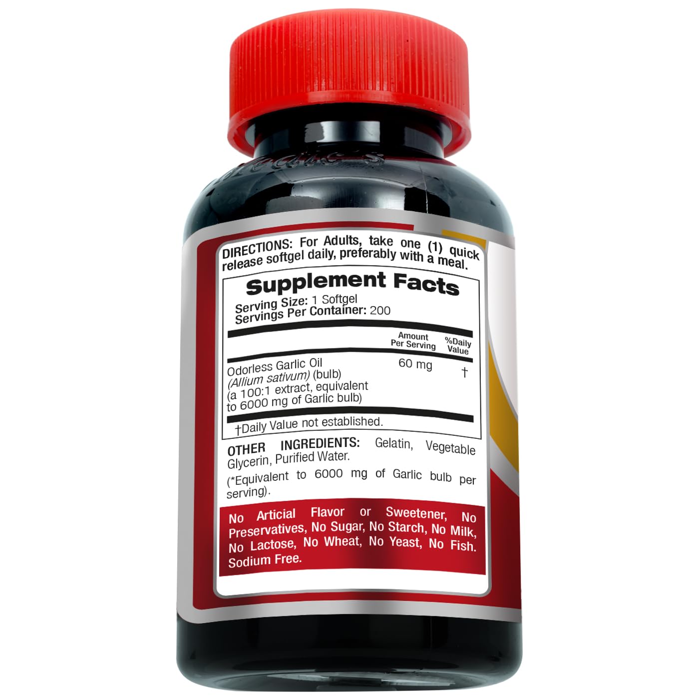 FITO MEDIC'S Lab cápsulas suaves de ajo fáciles de tragar